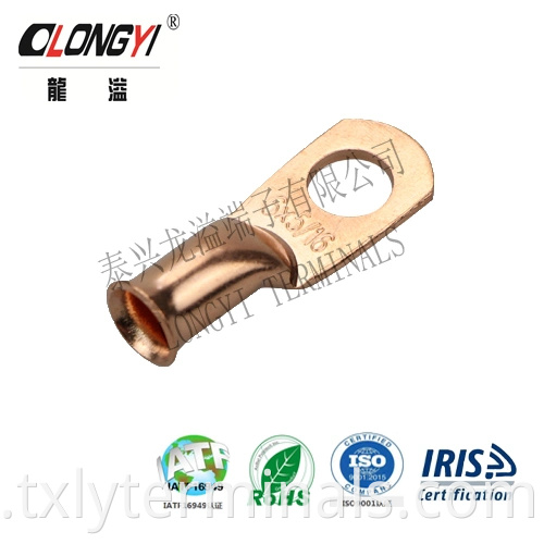 Copper Tube Ring Crimp Solder Terminals Cable Lugs Awg